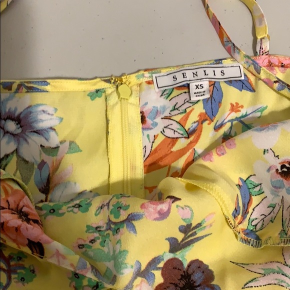 SENLIS Madison Ruffle Sleeveless Maxi Dress NWOT - Picture 5 of 7